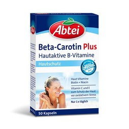 Abtei Beta-Carotin Plus Packung – 50 Kapseln